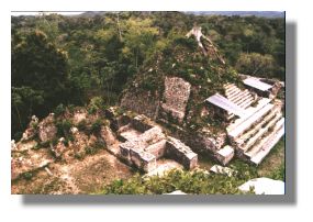 Caracol ruins in Mountain Pine Ridge