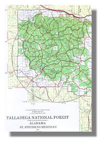 Oakmulgee Divison of the Talladega National Folrest...site of the Judson College NABA count